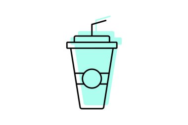 Renk gölgesi inceltici simge, vektör, piksel mükemmel, illüstratör dosyası iç