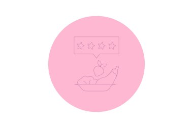 İçme Hizmeti beşgen, vektör, piksel mükemmel, illüstratör dosyası