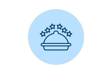 İçme Tat pentaglow, vektör, piksel mükemmel, illüstratör dosyası