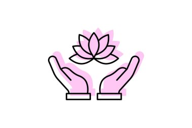 Mali Planlama renk gölgesi ince çizgi simgesi, vektör, piksel mükemmel, illüstratör dosyası