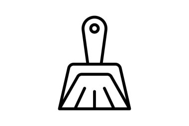 Faraş çizgi simgesi, vektör, piksel mükemmel, illüstratör dosyası