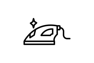 Demir çizgi simgesi, vektör, piksel mükemmel, illüstratör dosyası