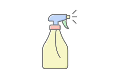 Sprey Şişe doğrusal renk simgesi, vektör, piksel mükemmel, illüstratör dosyası