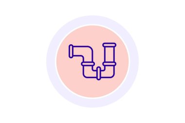 Boru kaydırma renk çemberi simgesi, vektör, piksel mükemmel, illüstratör dosyası