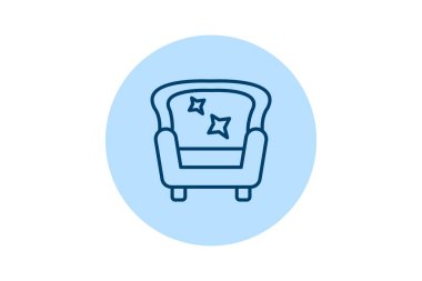 Kanepe Temiz pentaglow, vektör, piksel mükemmel, illüstratör dosyası