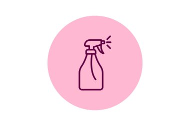 Sprey şişe pentaglow, vektör, piksel mükemmel, illüstratör dosyası