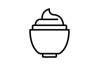 Nemlendirici satır simgesi, vektör, piksel mükemmel, illüstratör dosyası