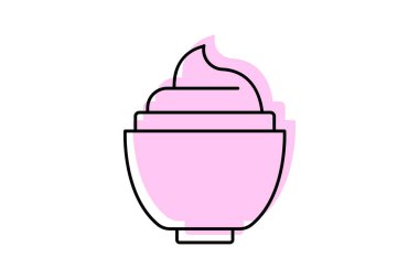 Renk gölgesi inceltici simge, vektör, piksel mükemmel, illüstratör dosyası