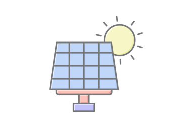 Güneş Muhafızları doğrusal renk simgesi, vektör, piksel mükemmel, illüstratör dosyası