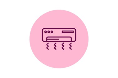 Havalandırma beşgeni, vektör, piksel mükemmel, illüstratör dosyası