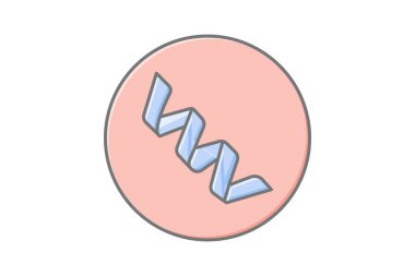 Protein doğrusal renk simgesi, vektör, piksel mükemmel, çizer dosyası