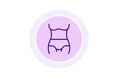 Metabolizma renk çemberi simgesi, vektör, piksel mükemmel, illüstratör dosyası