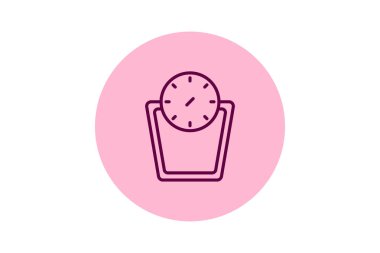 Ağırlık Makinesi pentaglow, vektör, piksel mükemmel, illüstratör dosyası