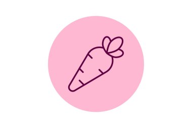 Havuç beşgeni, vektör, piksel mükemmel, illüstratör dosyası