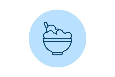 Salata kasesi pentaglow, vektör, piksel mükemmel, illüstratör dosyası