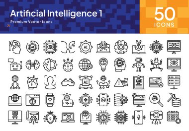 Gelecek İnovasyonları ve Dijital Dönüşüm İçin Kesme Kenarı Yapay Simgeleri