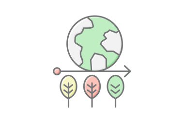 Ağ Sıfır doğrusal renk simgesi, vektör, piksel mükemmel, illüstratör dosyası