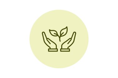 El Tutma Santrali beşgen, vektör, piksel mükemmel, illüstratör dosyası