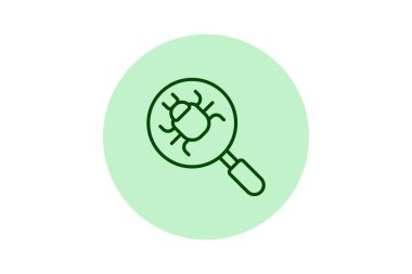 Pentaglow hata ayıklama, vektör, piksel mükemmel, illüstratör dosyası