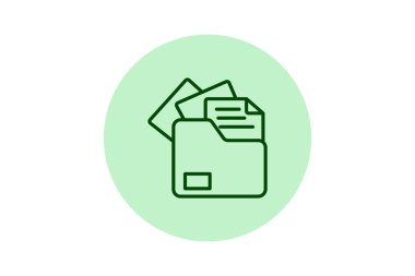 Belgelendirme beşgeni, vektör, piksel mükemmel, illüstratör dosyası