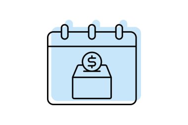 Olay renk gölgesi inceltme simgesi, vektör, piksel mükemmel, illüstratör dosyası toplanıyor