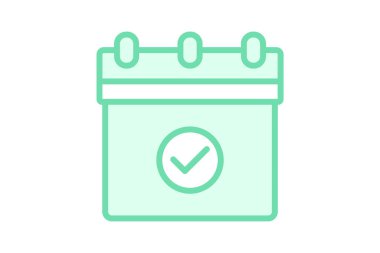 Olay Başarı duoton çizgi simgesi, vektör, piksel mükemmel, illüstratör dosyası