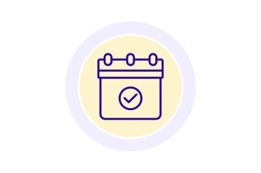 Olay Başarı renk çemberi simgesi, vektör, piksel mükemmel, illüstratör dosyası