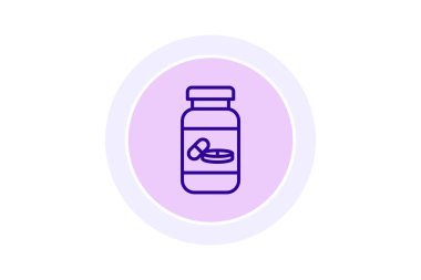 Tamamlayıcılar renk çemberi simgesi, vektör, piksel mükemmel, illüstratör dosyası