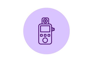 Işık Metre pentaglow, vektör, piksel mükemmel, illüstratör dosyası