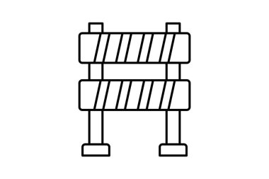 İnce çizgi simgesi, vektör, piksel mükemmel, illüstratör dosyası