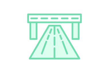 Yasak duoton satır simgesi, vektör, piksel mükemmel, illüstratör dosyası çevriliyor