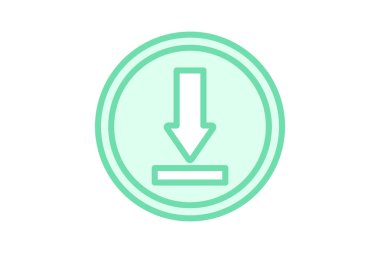 İkili satır simgesi, vektör, piksel mükemmel, illüstratör dosyası indir