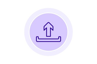 Ok renk çemberi simgesi, vektör, piksel mükemmel, illüstratör dosyası gönder