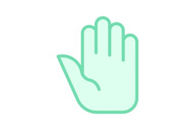 El duoton satır simgesi, vektör, piksel mükemmel, illüstratör dosyası