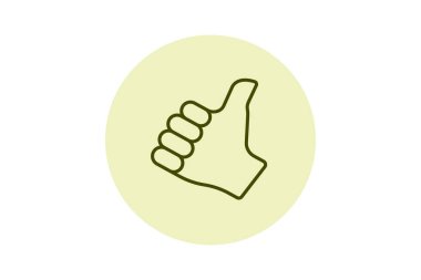 Otostop çekmek beşgen, vektör, piksel mükemmel, illüstratör dosyası