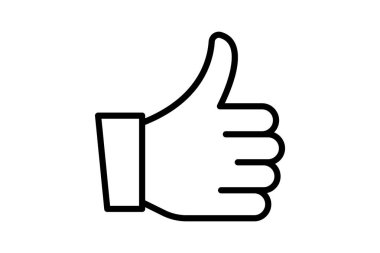 El çizgisi simgesi, vektör, piksel mükemmel, çizer dosyası gibi