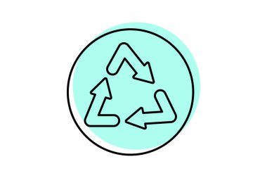 Arrow renk gölge inceltici simge, vektör, piksel mükemmel, illüstratör dosyası