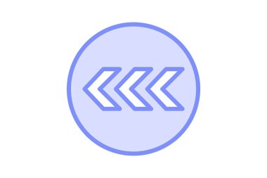 Sembol Sol duoton çizgi simgesi, vektör, piksel mükemmel, illüstratör dosyası