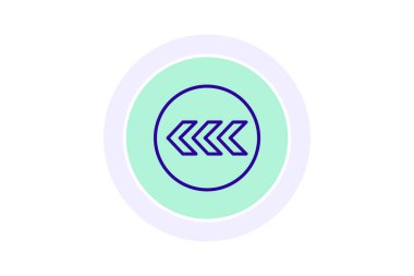 Sembol Sol renk çemberi simgesi, vektör, piksel mükemmel, illüstratör dosyası