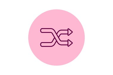 Boş Karıştır beşgeni, vektör, piksel mükemmel, illüstratör dosyası