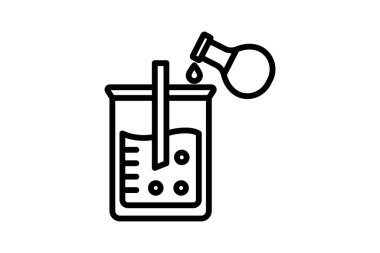 Laboratory Equipment line icon , vector, pixel perfect, illustrator file clipart