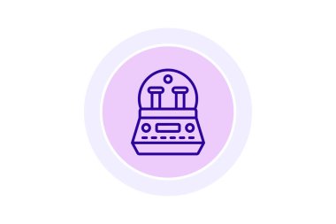 Santrifüj renk çemberi simgesi, vektör, piksel mükemmel, illüstratör dosyası