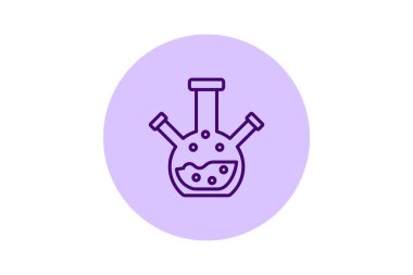 Schlenk Flask pentaglow, vektör, piksel mükemmel, illüstratör dosyası