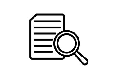 Ücretsiz Arama Dosyası simgesi, vektör, piksel mükemmel, illüstratör dosyası