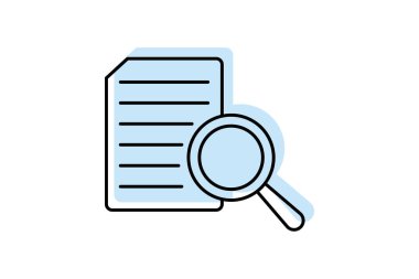 Ücretsiz Arama Dosyası renk gölge inceliği simgesi, vektör, piksel mükemmel, illüstratör dosyası