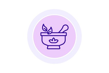 Bitkisel renk çemberi simgesi, vektör, piksel mükemmel, illüstratör dosyası