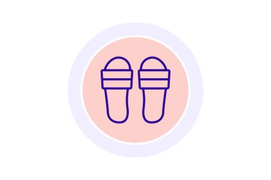 Flops renk çemberi simgesi, vektör, piksel mükemmel, illüstratör dosyası