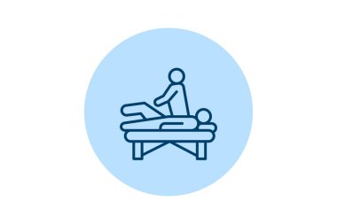 Spa terapisi pentaglow, vektör, piksel mükemmel, illüstratör dosyası