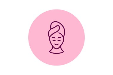 Spa Güzellik beşgeni, vektör, piksel mükemmel, illüstratör dosyası