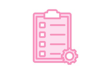 Denetim Ekipmanı çizgi simgesi, vektör, piksel mükemmel, illüstratör dosyası